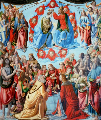Coronation of the Virgin by Cosimo Rosselli